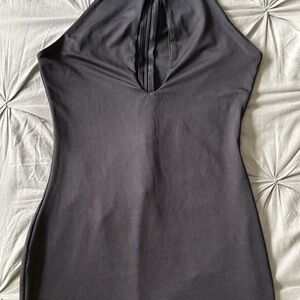 Amazon Black Sleeveless Mini Dress